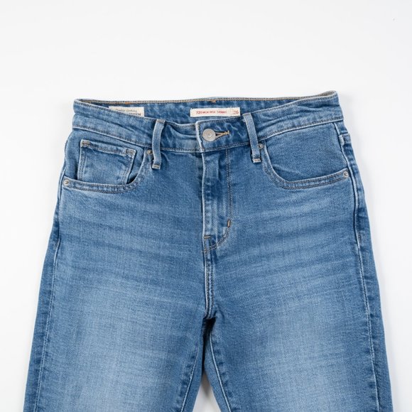 Levi's Premium 721 High Rise Skinny jeans size 26 - Picture 12 of 13